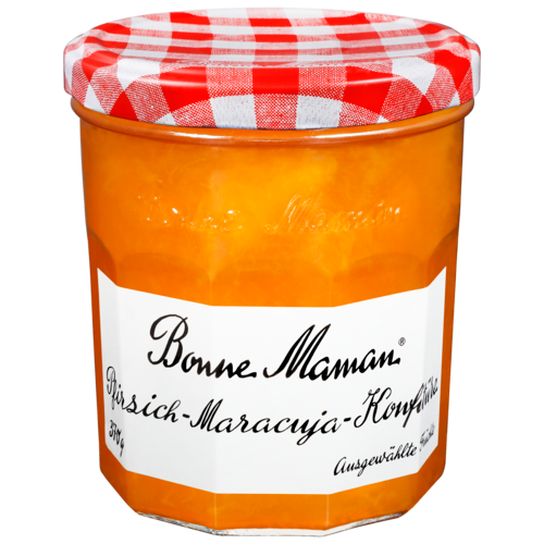 Pfirsich-Maracuja-Konfitüre Extra 370g - Bonne Maman DE - 1