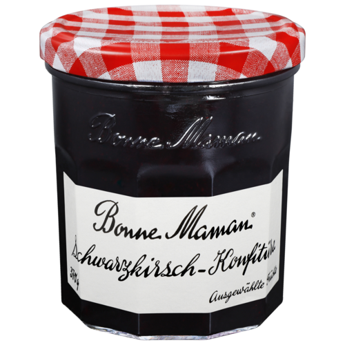 Schwarzkirsch-Konfitüre Extra 370g - Bonne Maman DE - 1