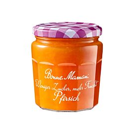 Pfirsich Weniger Zucker, Mehr Frucht 335g - Bonne Maman DE - 1